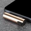 2Pcs 2 In 1 TypeC To 3.5mm Assist   Cable   Headset Distributor Adapter(silver )