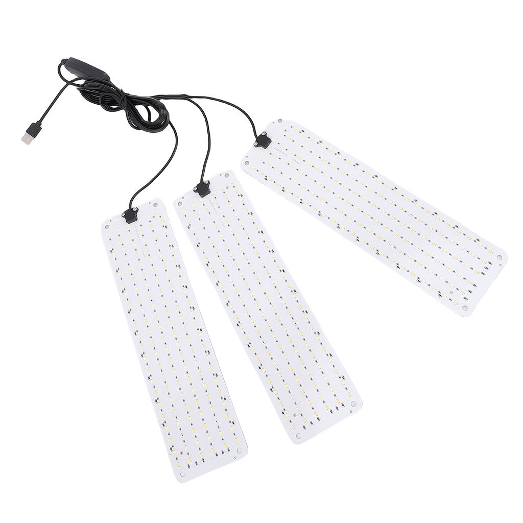 LED Grow Lights Full Spectrum Indoor Plant Growing Lamp Timer Function High PPFD Energy Saving