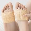 Women Half Sole Socks Non Slip Invisible Lingerie Socks for High Heels Shoes Summer Thin Breathable Lace Foot Cover