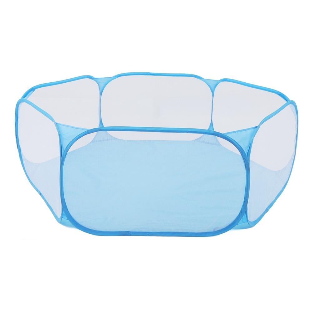 Foldable Small Animals Tent Polyester Breathable Pet Playpen Portable Small Pet Playpen Small Pets