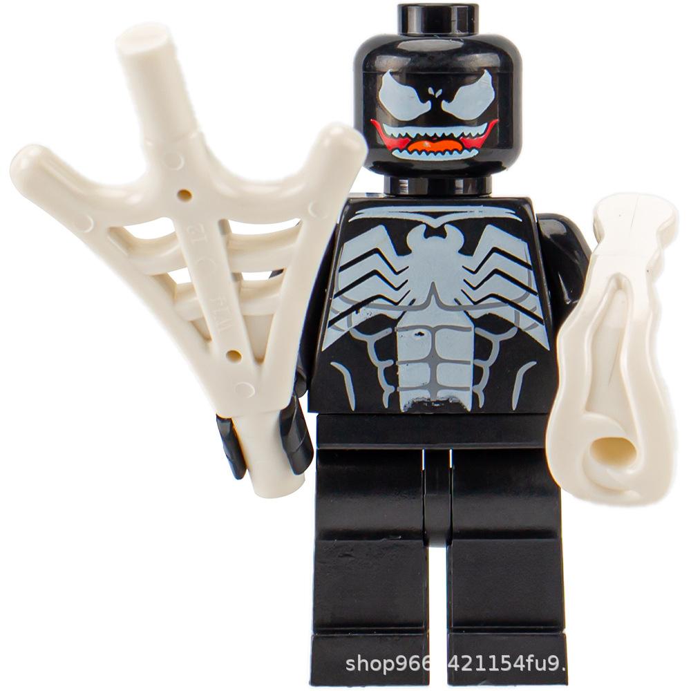 Ninja Warrior Superhero Doll With Weapon Single Building Block Assembly Toy