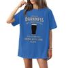 Women's Round Neck Printed Short-sleeved T-shirt Top
