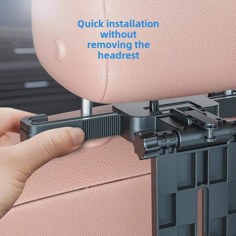 Compact Multifunctional Folding Table with Adjustable Storage, Cup Holder, Phone & Tablet Stand for Adults & Kids.