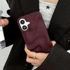 Stilvolle Weinrote Unregelmäßige Wasserwellen 3D Handyhülle Für Für Iphone 17 Air 16 1 14 13 12 11 Pro Max Weiche Silikon-Rückseite