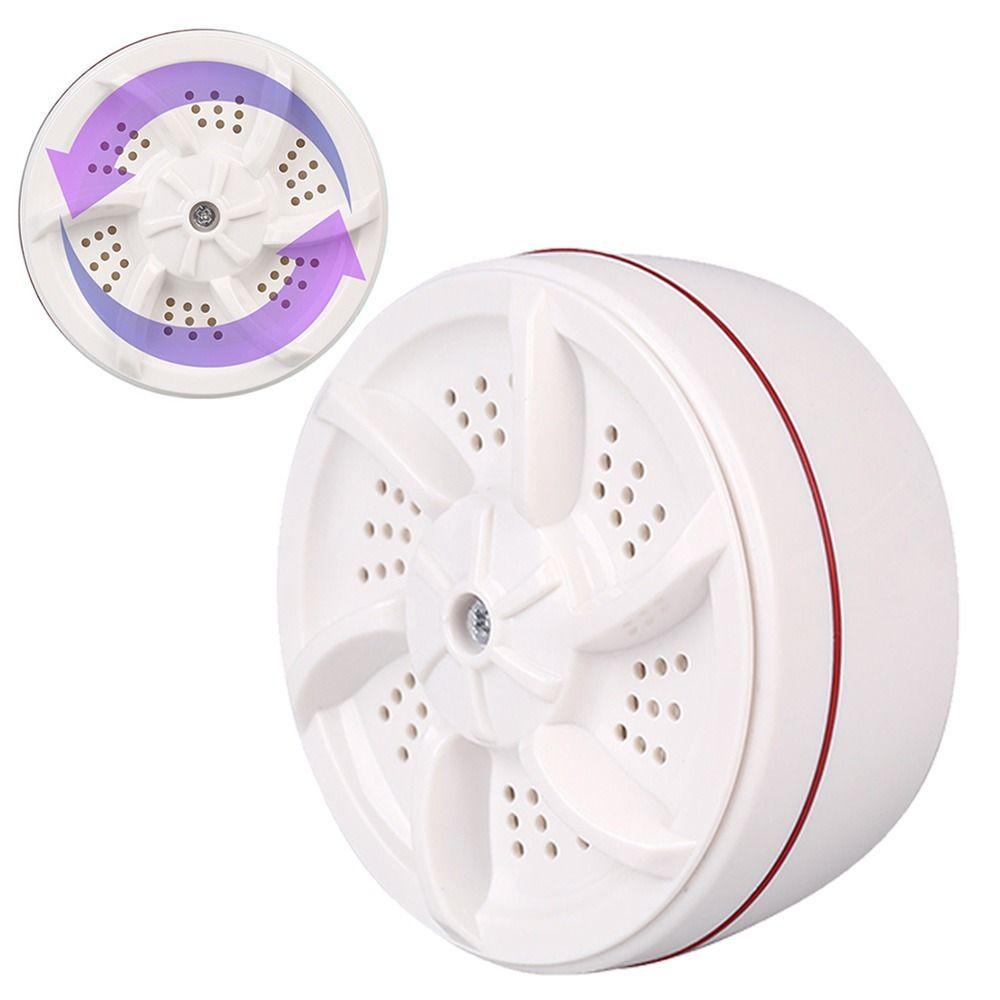 USB Portable Ultrasonic Washing Machine with Blue Light Automatic Cycle Cleaning Tools  Underwear