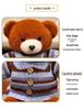 Adorable Bear Plush Doll – Cute Sweater, Soothing Sleep Toy, Perfect Gift for Girls
