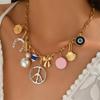 Versatile Casual Beach Necklace Jewelry Adjustable Length Clavicle Chain For Daily Wear Dates Gift