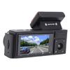 1080P Triple Dash Camera Front Rear Inside Driving Recorder with 2.0 HD Screen 170 degrees  Wide Angle Night Mode