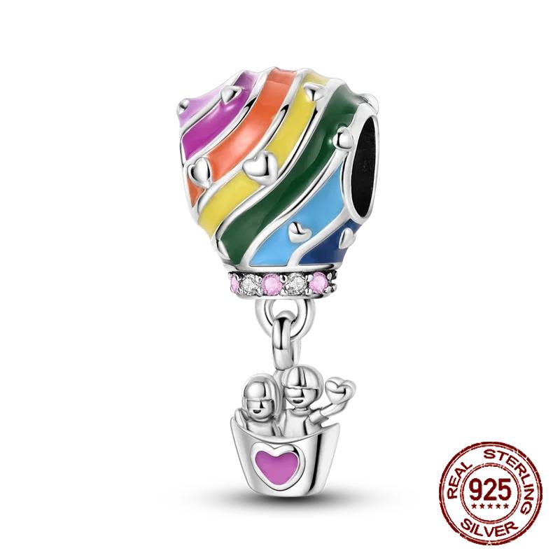 Adventure And Exploration Air Balloon Collection Copper Fit Charms Copper Original Bracelet For Jewelry Making