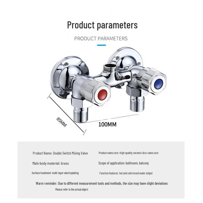GLBO Surface-Mounted Dual Control Shower Mixer Faucet