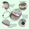 Automatic Cow Water Bowl Stainless Steel Drinking Waterer Bowl With Floating Ball For Cattle Sheep Float Bowl Goat Livestock