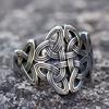 Vintage Celtic Knot Totem Ring for Men Viking Warrior Jewelry Nordic Mythology Fashion Gift Domineering Style