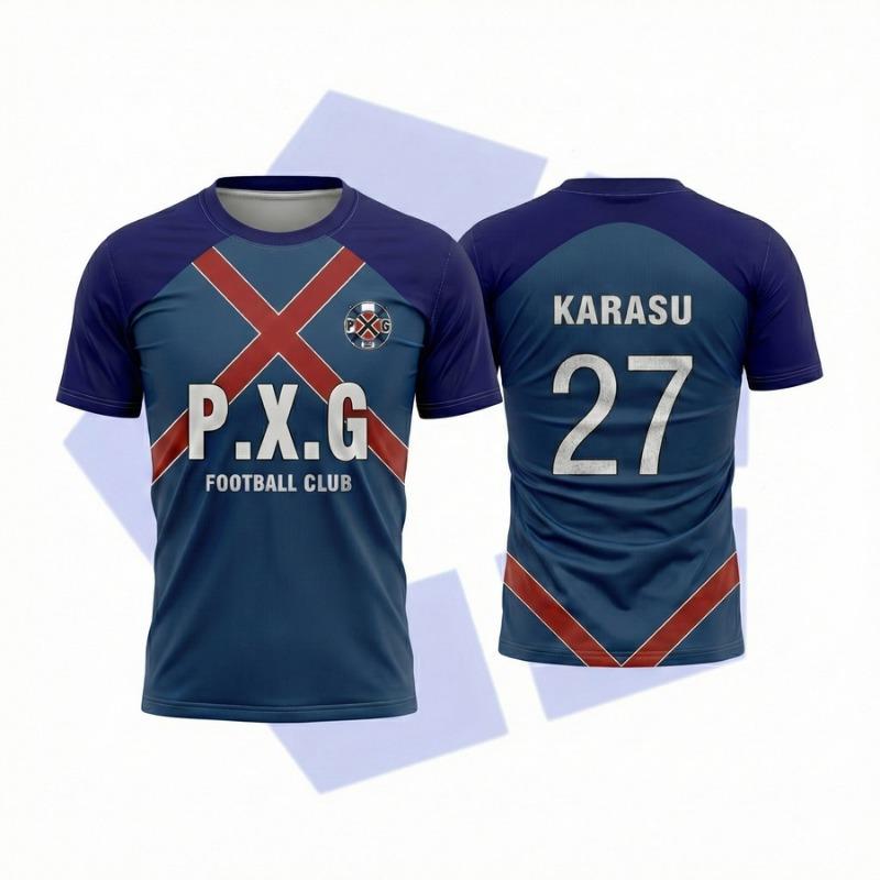 2026 Summer P.X.G Blue Lock Japanese Anime Jersey Football Uniform Shidou Cosplay T Shirts Men's And Women's Casual Sports Tops