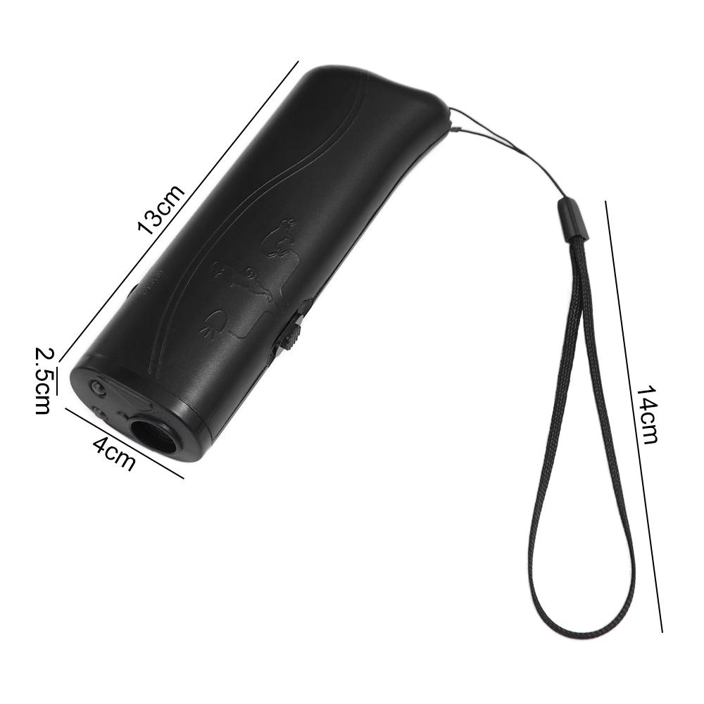 Strengthen Pet Dog Training Equipment Ultrasound Repeller 3 In 1 Control Trainer Device Anti Barking Stop Bark Deterrents