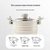 Shibazi Zuo 26cm 304 Stainless Steel Micro-Pressure Stew Pot