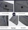 Men's Autumn/Winter Double-Breasted Suit Set - Professional Business Attire for Hotel Managers