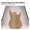 Electric Guitar Body Blank Paintable for Custom Builds, Luthiers