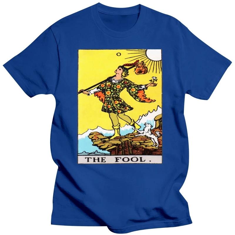 Summer Harajuku Custom T Shirt Heavyweight Informal New Arrival Vintage Funny Anime Hot Sale Clothes Men T Shirt The Fool Tarot