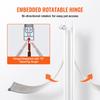 Pet Door for Door with Lock and Magnetic Flap System Aluminum Frame Large