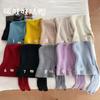 10 Colors Knitted Hat Balaclava Winter Hat Wool Neck Warmer Thick Hood Warmer Korean Style Scarf Warm Stylish Cold Protection Cute Plain Outdoor