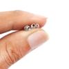100Pcs/lot Spring Fishing Hook Barbed Swivels Hook Single Circle Fishhooks Fly Fishing Accessories Tackle