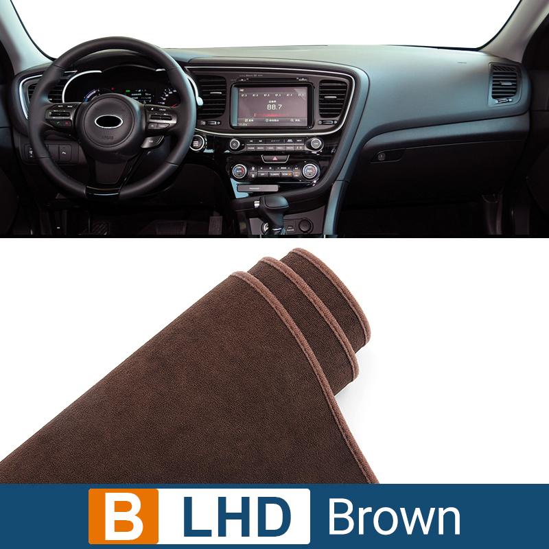 For Kia Optima K5 2011 2012 2013 2014 2015 Car Dashboard Cover Mat Dash Board Sun Shade Pad Anti-UV Non-Slip Case Accessories