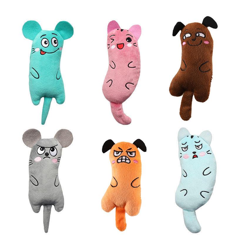 Self-entertaining Cat Toys, Cute Catnip Paper Pet Toys, Tail Dolls, Plush Cat Toys