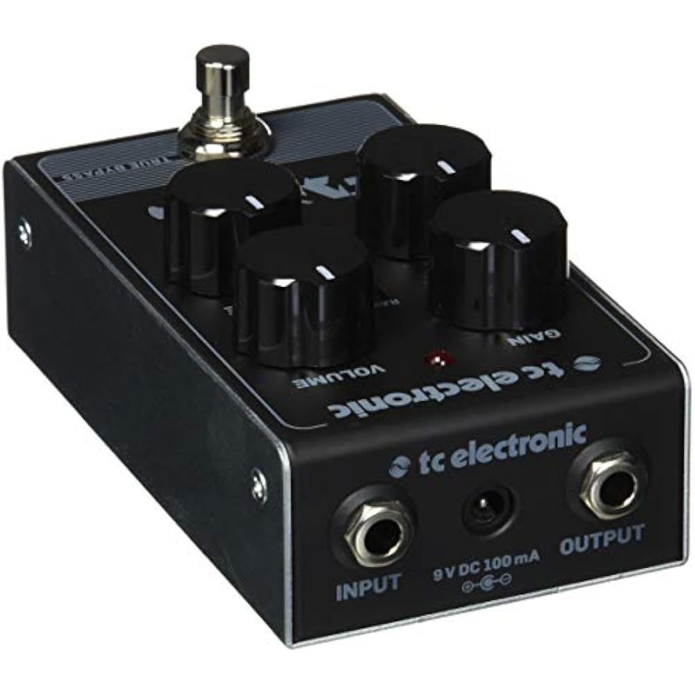 TC Electronic Analog Distortion Pedal Guitar Effector Analog Circuit Design Hard Distortion Simpl...