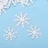 500pcsCelsiusset Christmas Snowflakes Ornament Halloween Decoration Birthday Party Table Confetti