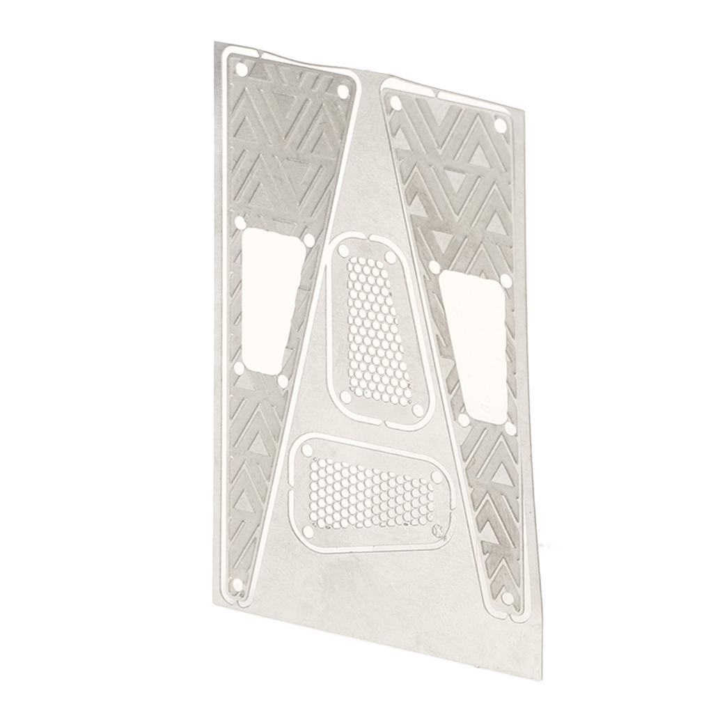 RC Car Decorative Sticker Exquisite Stainless Steel Decorative Decals for Traxxas 118 RC Cars