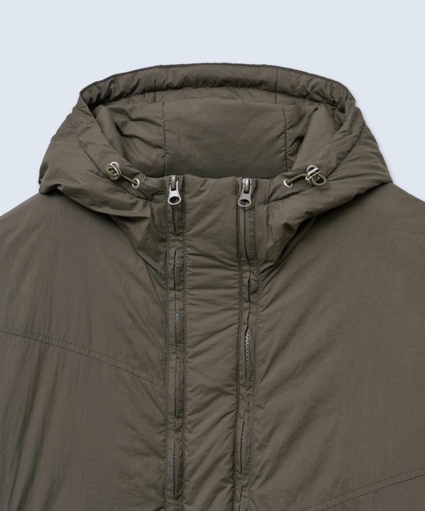 Intempomood Summit Detail Light Padded Jacket_Khaki