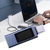 Aluminum Alloy USB C Power Meter 12A Fast Speed Charging Tester With LCD Screen PD Protocol Compatibility