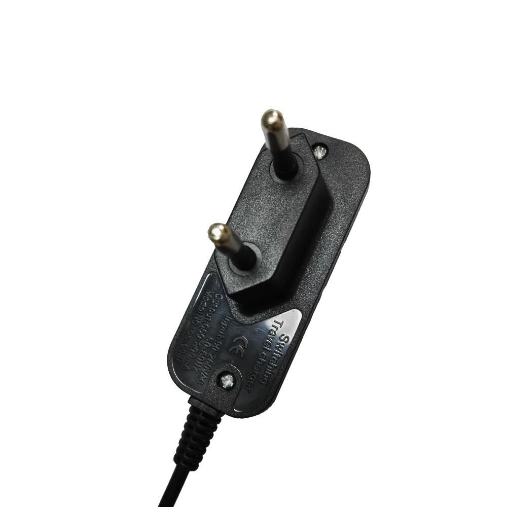 Typ-C Wandladegerät mit 5V/2A Kabel für S8, EU-Standard Mobiles Reiseladegerät.