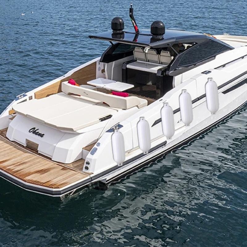 Marine Boat Fenders PVC Bumpers Reinforced Eyelet Fenders Simple Installs for Docking & Collision Resistance of Yachts