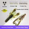 RIKAON Wild Dog Soft Bait: Boxing Shrimp Lure for Bass & Black Pit Fishing