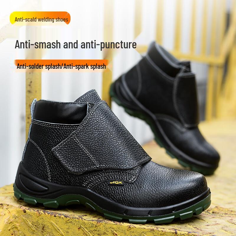 

Bozong Men s Mid-Top Welder Work Safety Shoes 35