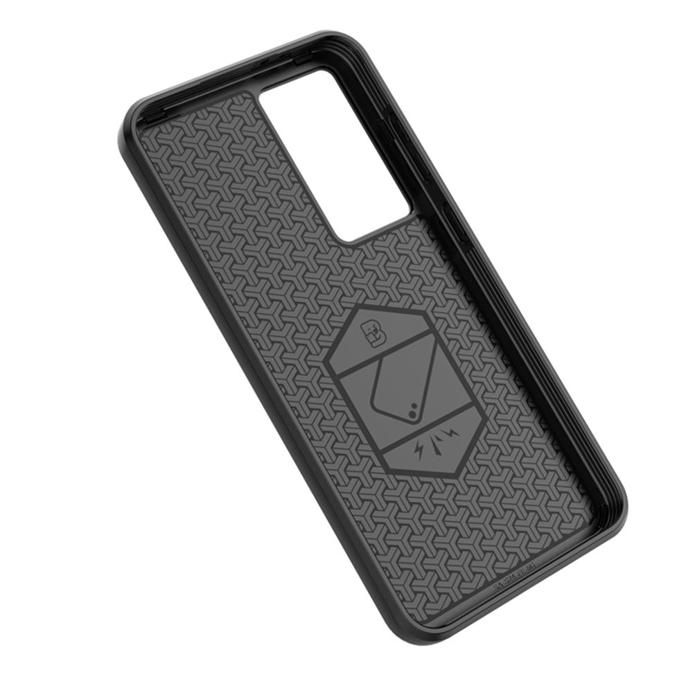For Samsung Galaxy S24 FE 5G Luxury Ring + Movable Window Back Cover Armor Case For Samsung S24FE SamsungS24FE Phone Case