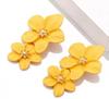 Women's Korean Earrings with Flowers