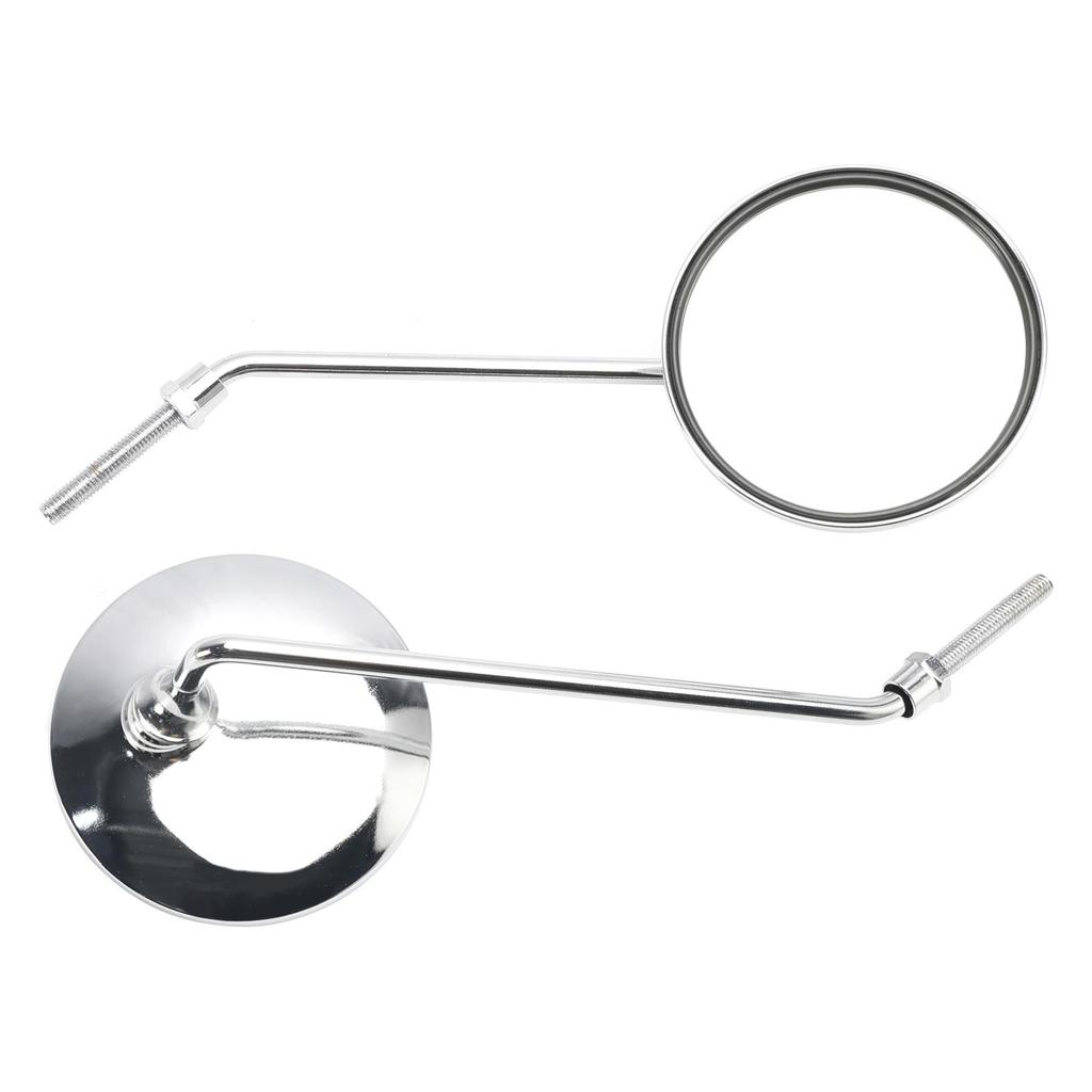 Paar Rückspiegel Set 8mm Passt HONDA C50 C65 C70 C90 CM91 CM90 CB100 CB125S CL100