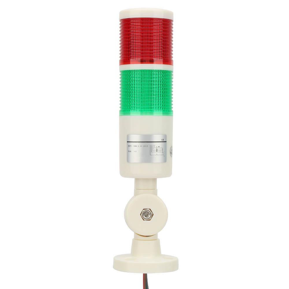 24VDC Machine Warning Light LED Indicator Caution Signal Constant Light