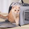 Breathable Pet Carrying Bag Sturdy Cat Outdoor Backpack Small Pet Cage Pet Travel Bag  Small Animal