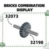 157Pcs/Lot 32198 Gear 20 Tooth Bevel Creating Modules My Own Creation Technical Accessories Matches with Brick Little Ones Play kits Present Box