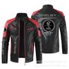 Hot men's clothing European size vauxha motorcycle leather jacket racing suit men's PU leather jacket jacket