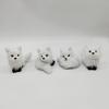 Faux Furs Foxes Ornament Lightweight Safe For Kids Room Office Party Decoration Animal Figurine Pendant