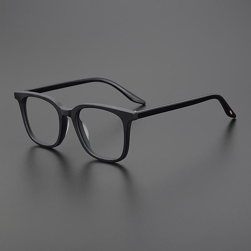 Fashion Vintage Frosted Square Optical Glasses Man Simple Trendy Unisex Eyeglasses for Women Men Literary Retro Matte Eyewear