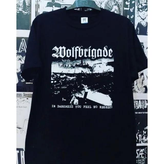 Unisex Short Sleeve Crew Neck Cotton T Shirt Wolfbrigade XXXXL