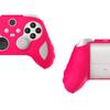 Silikonfodral för PlayVital Xbox Series mjukt gummihölje för Xbox Core med tumgreppskåpa Edition Ljusrosa Tofärgat halkskydd X/S