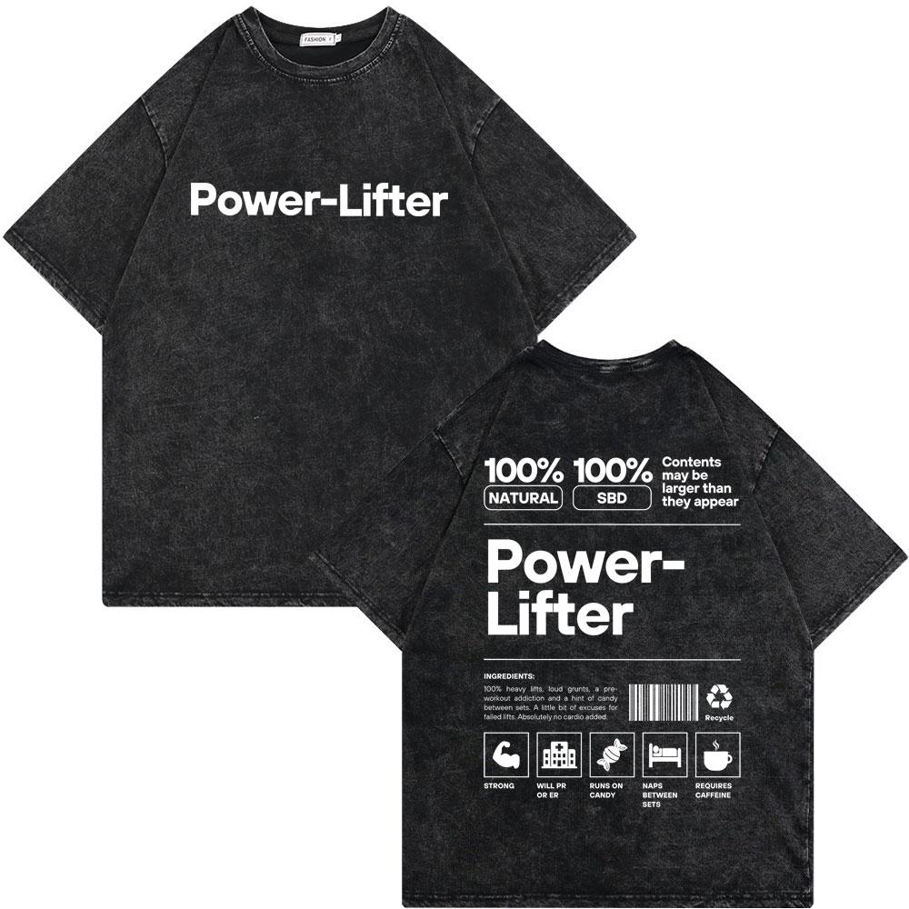 Vintage Washed Old Skeleton Gym Pump Cover Tshirts Male Oversized T Shirt Men Women Funny Fitness Workout Bodybuilding Tshirt
