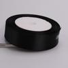 New (22 meters/roll) 6mm-75mm Black Silk Stain Ribbon Wedding Party Christmas Ribbon Flowers Gifts Decorated DIY Sewing Fabric