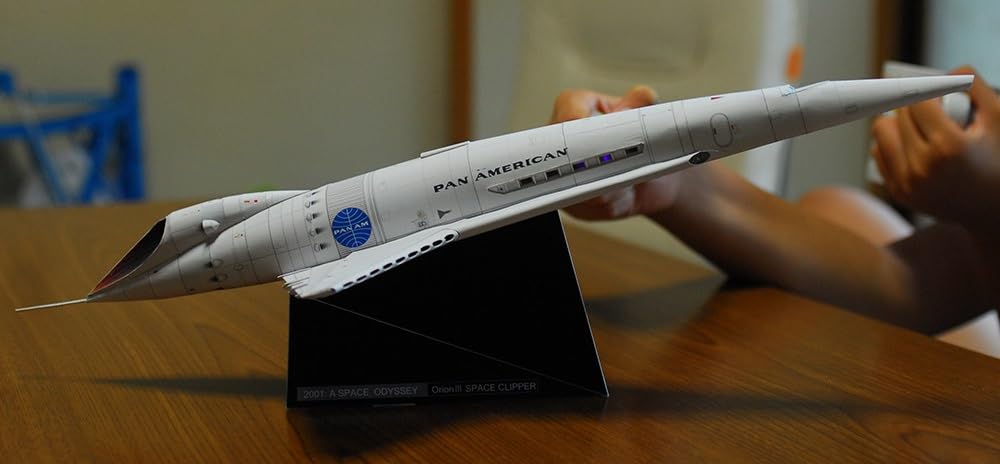 3D Assembly Model Paper Craft 2001: A Space Odyssey (Orion III Spacecraft)